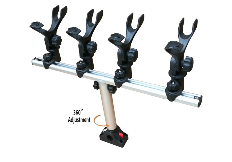 Brocraft Crappie Rod Holder System with Deck/Side Mount/Spider Rigging - Image 1